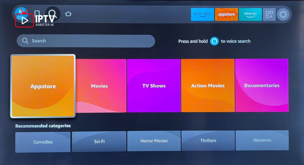 IPTV Fire TV Stick Einrichten